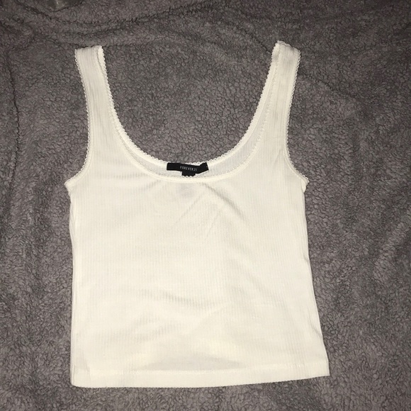 Forever 21 Tops - White Tank Top